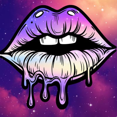 lips that look realistic and drip