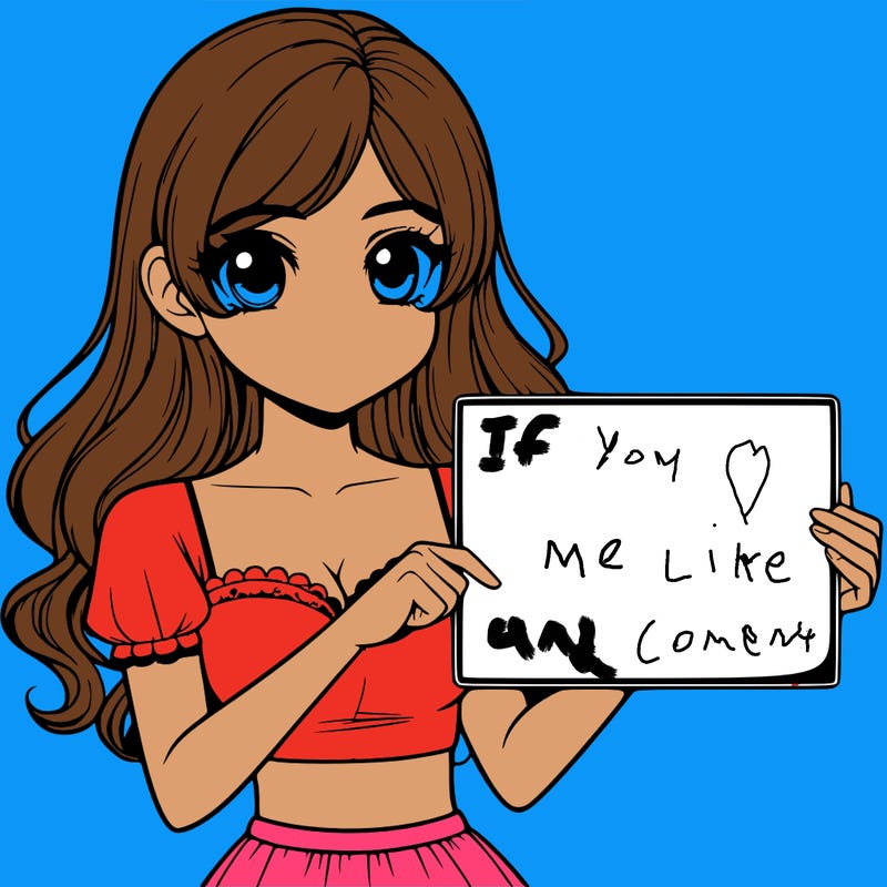 realistic pretty girl holding blank sign