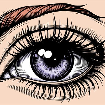 realistic eye