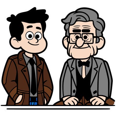 ford and stan from gravity falls
