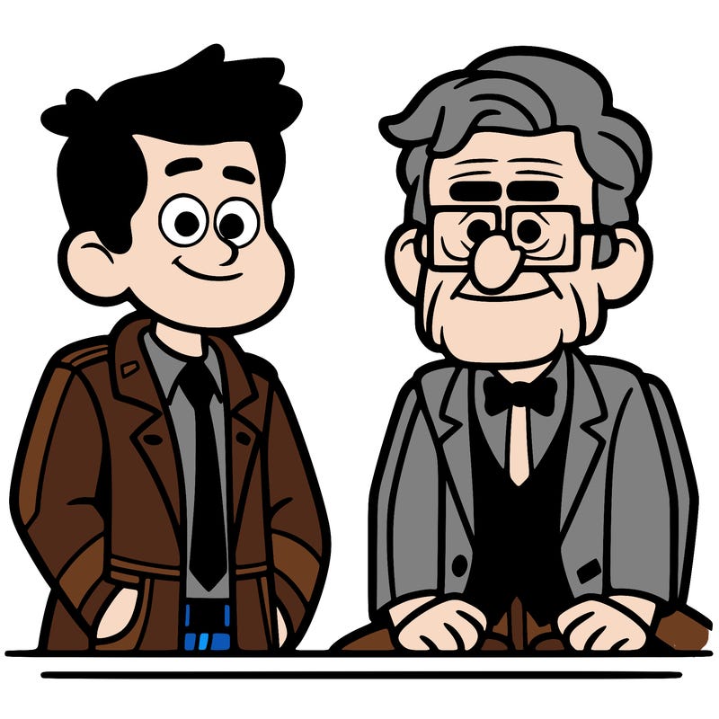 ford and stan from gravity falls