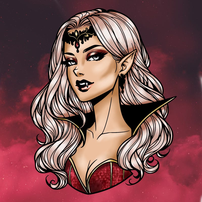 realistic vampire queen