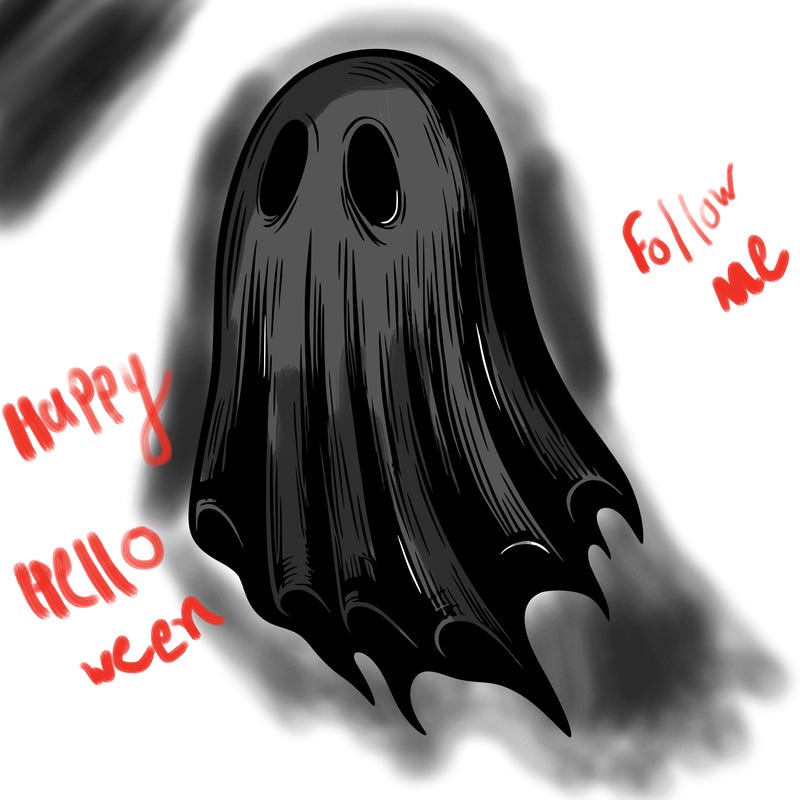 realistic creepy ghost