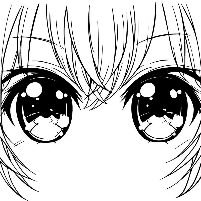 anime eyes
