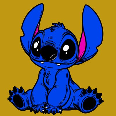 realistic stitch