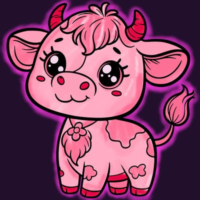 cute cow