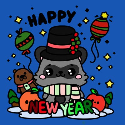 message : happy new year