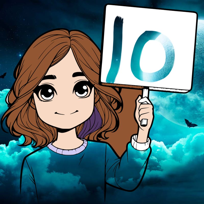 realistic girl holding up a sign