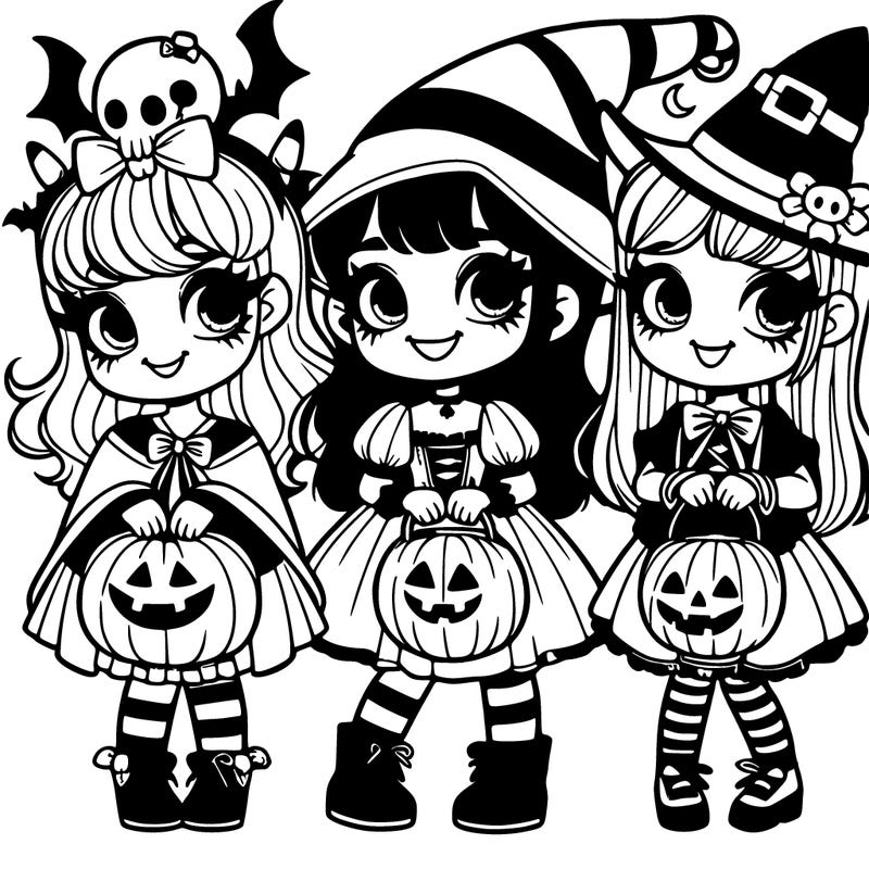halloween girls