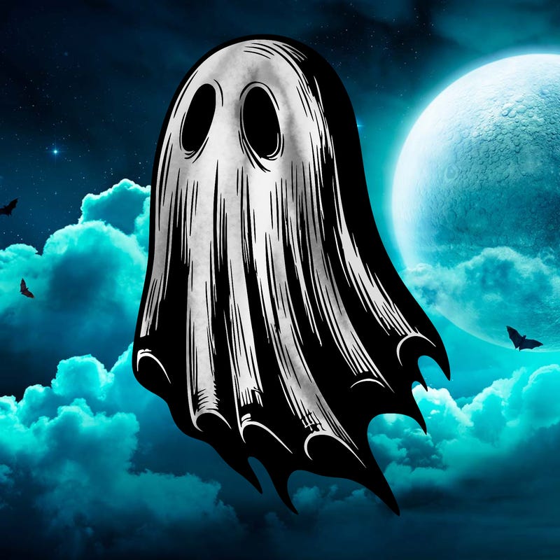 realistic creepy ghost