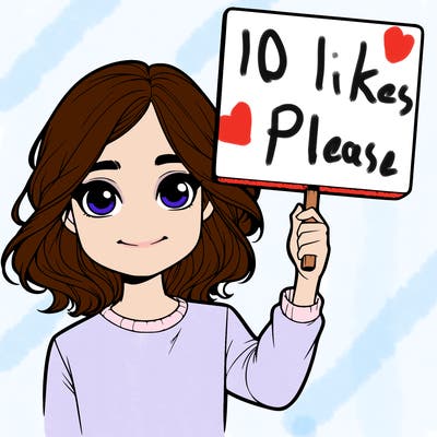 realistic girl holding up a sign