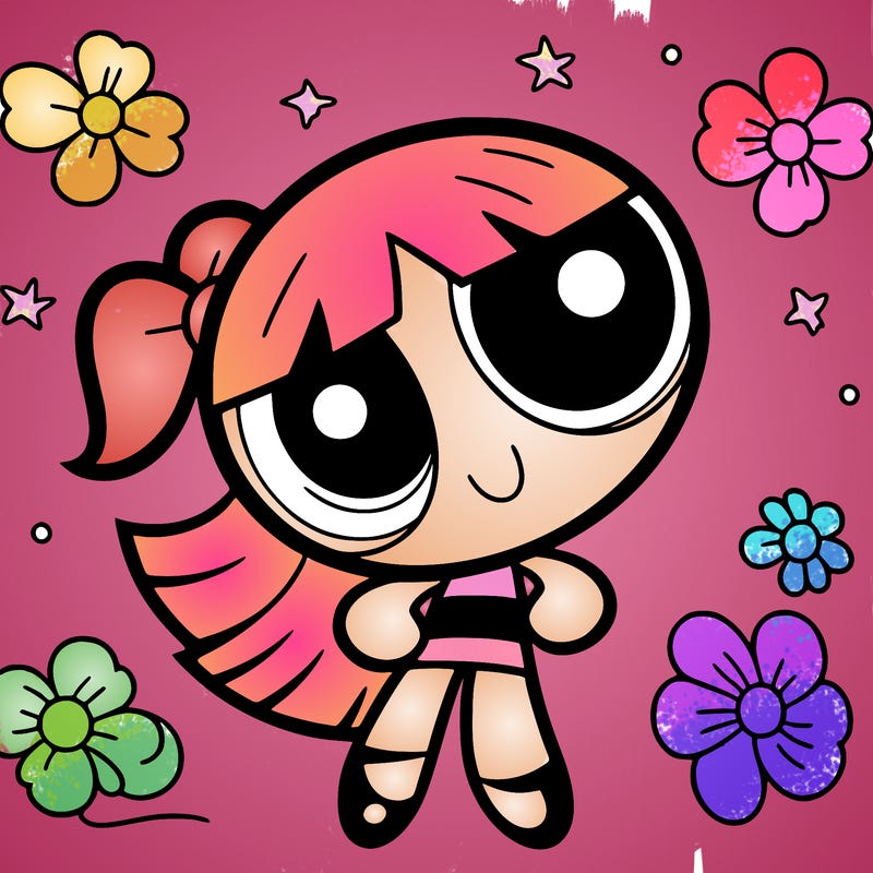 a powerpuff girl