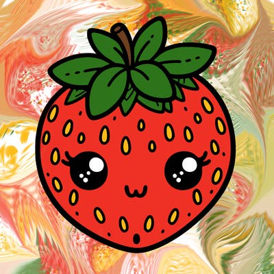 cute strawberry