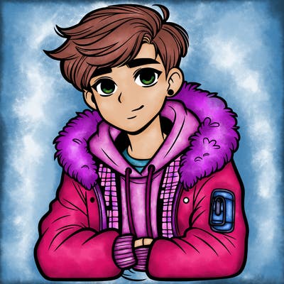 stylish teenager
