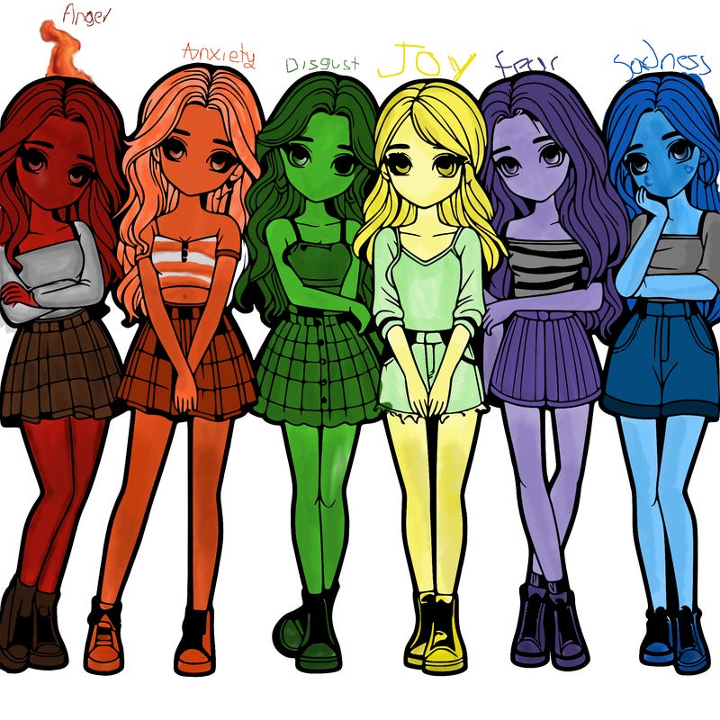 a group of girls realistic