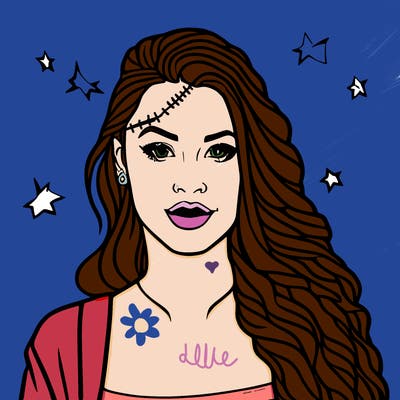 girl with tattoos