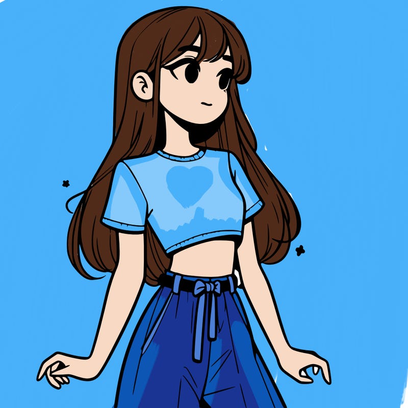 girl in a cute crop top