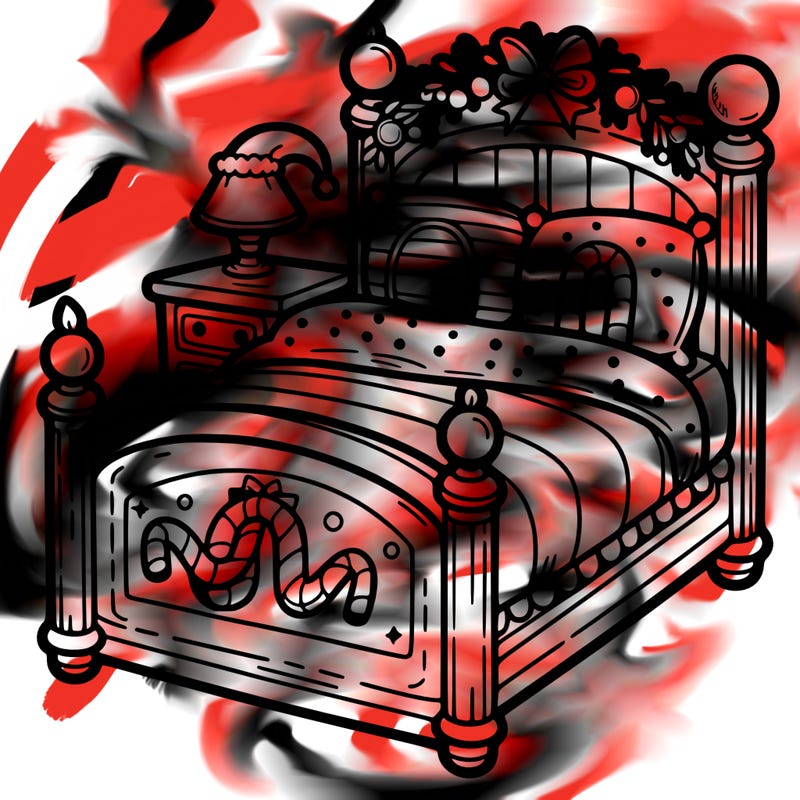 christmas bed