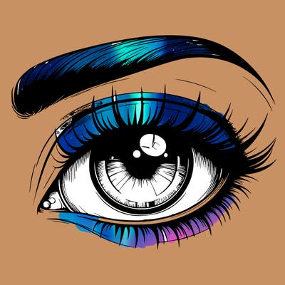 realistic eye