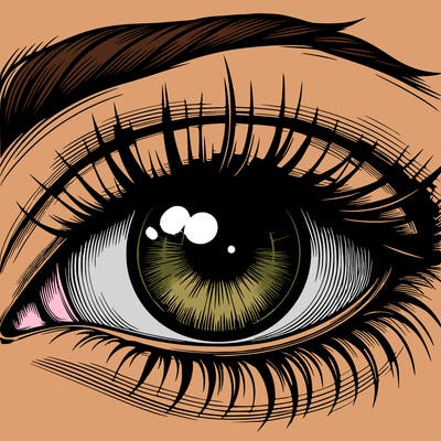 realistic eye