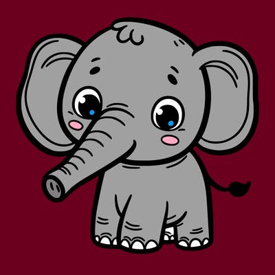 cute elephant