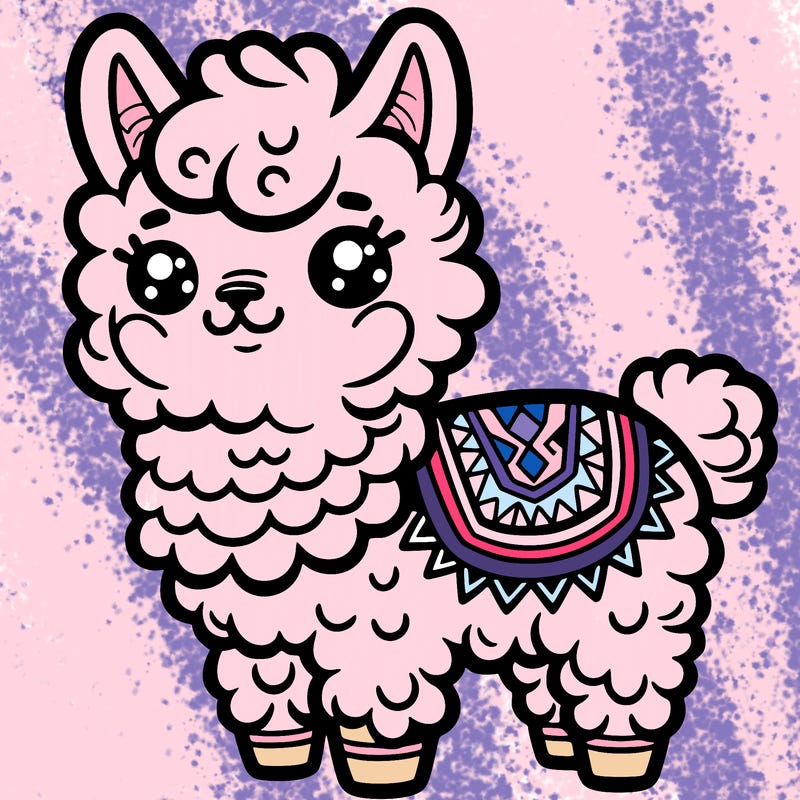 . cute llama