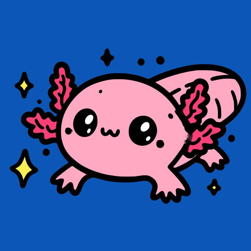 cute axolotl