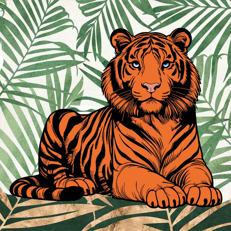 realistic tiger