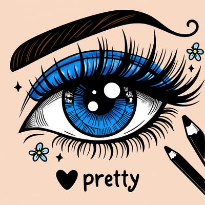 pretty eye