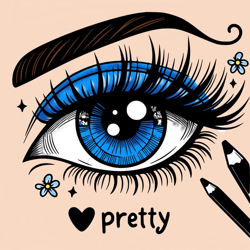 pretty eye