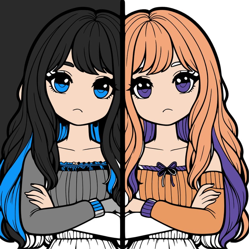 realistic girls split