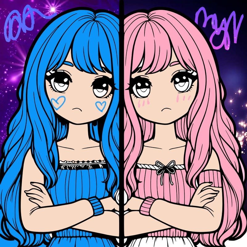 realistic girls split