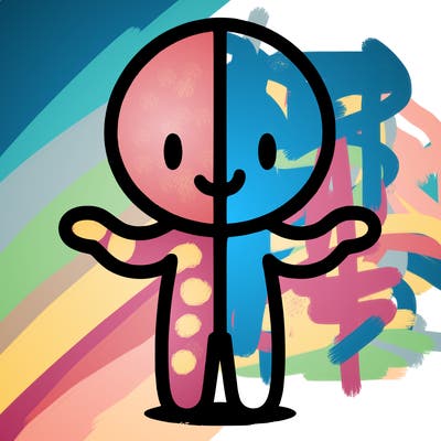 person split on half