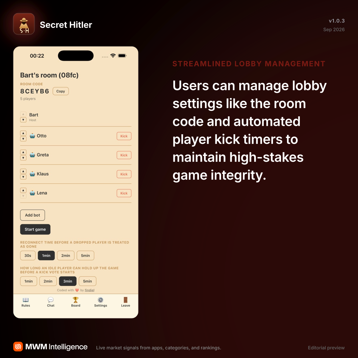 Secret Hitler - Games App | MWM