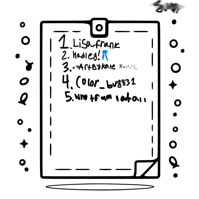 blank piece of paper