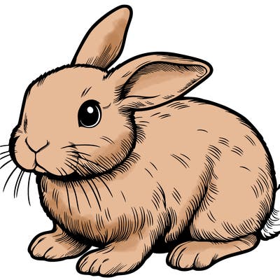 realistic bunny