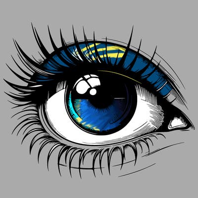 realistic eye