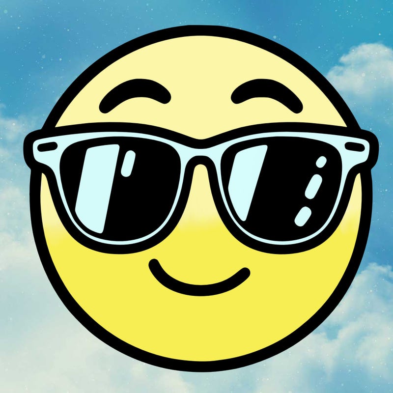 emoji with sunglasses