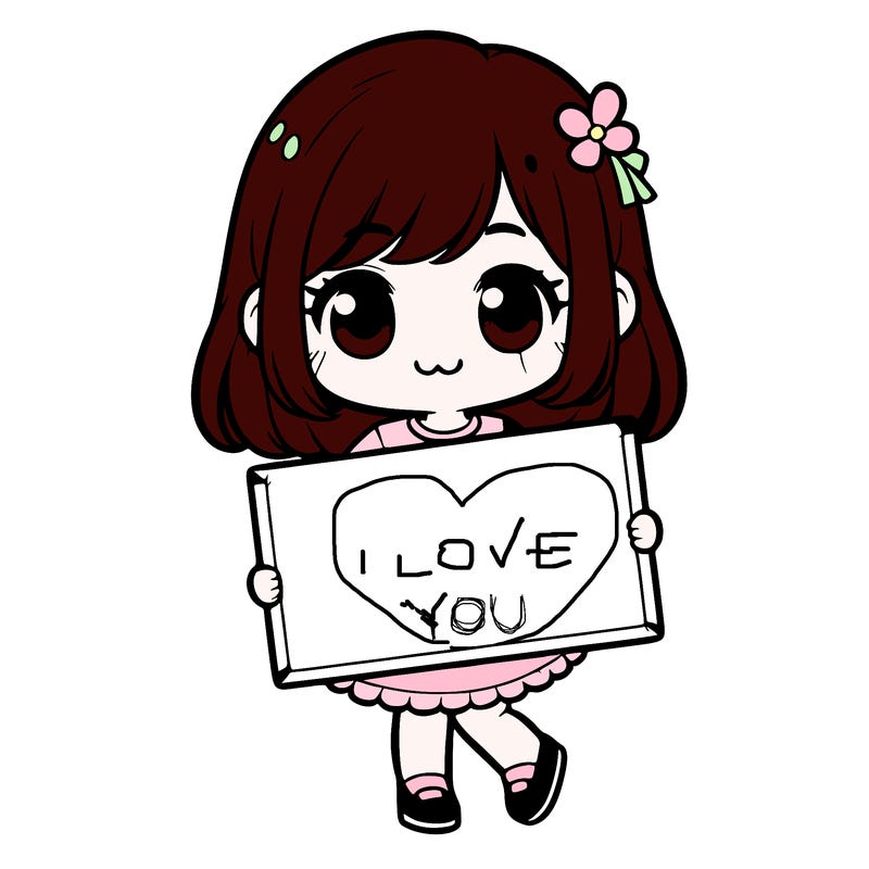 a cute girl holding a blank sign