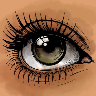realistic eye