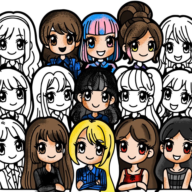 10 girls