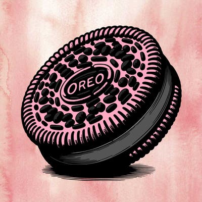realistic oreo