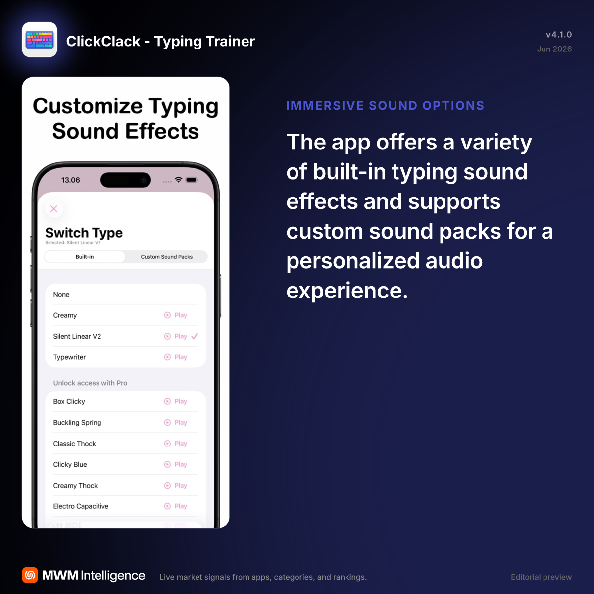 ClickClack - Typing Trainer - Games App | MWM
