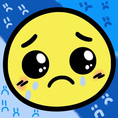 sad face
