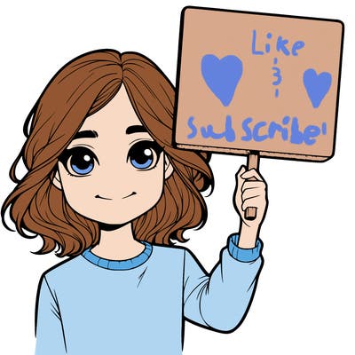 realistic girl holding up a sign