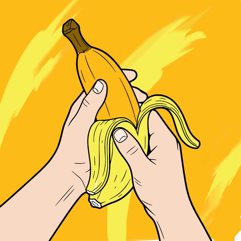 peel banana peel peel the banana