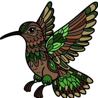 spirit animal for adult kolibri