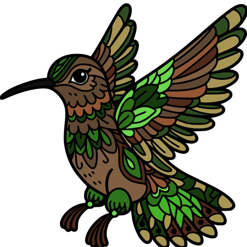 spirit animal for adult kolibri