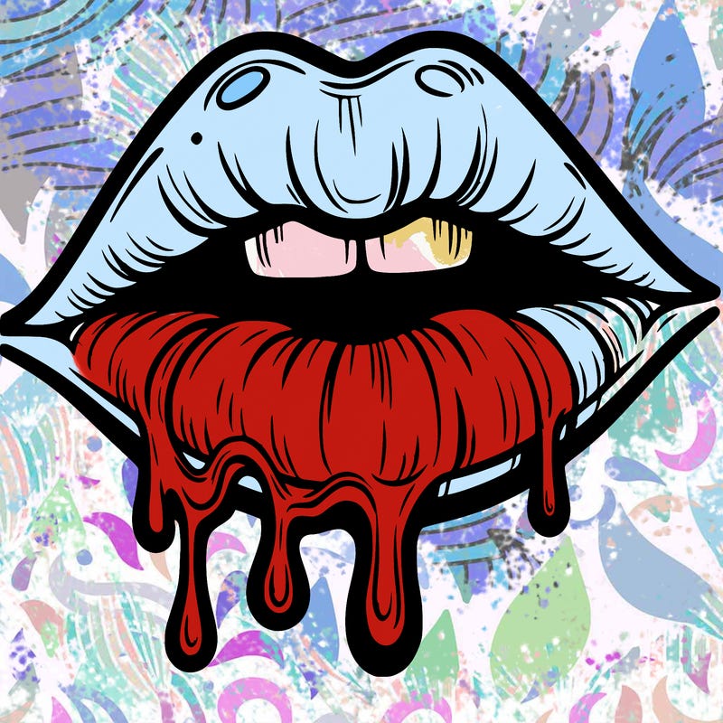 lips that look realistic and drip