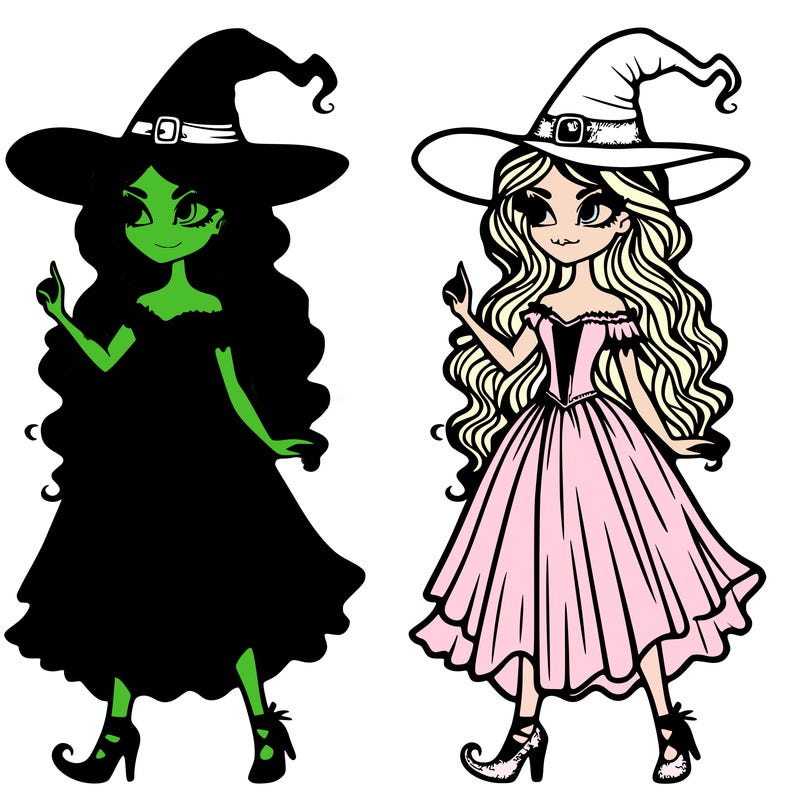 beautiful wicked witch. from wicked